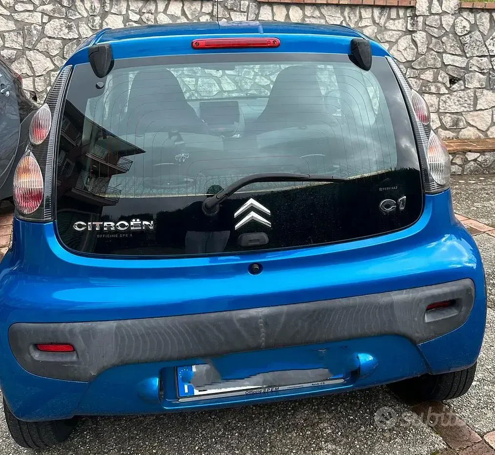Second-hand Citroën C1 68 CP (50 kW) 2009 Albastru Hatchback