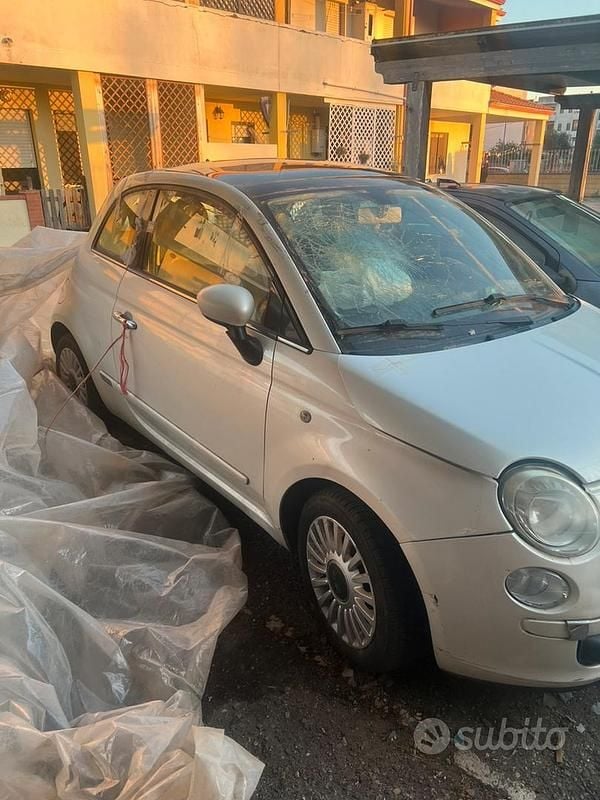 Usata Fiat 500 2004 Bianco Utilitaria
