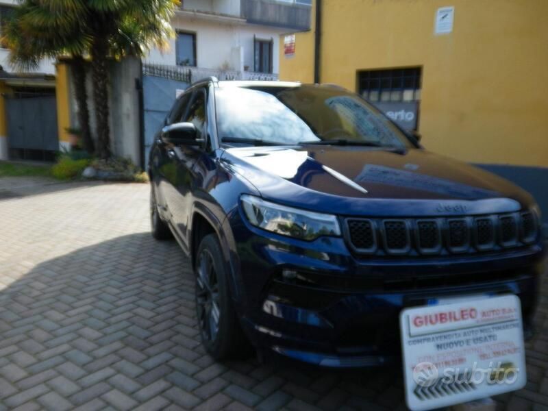 Usata Jeep Compass 180 CV (132 kW) 2021 Blu SUV