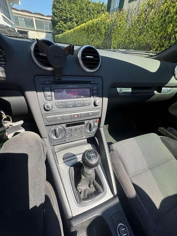 Usata Audi A3 Cabriolet Attraction 140 CV (102 kW) 2010 Nero Cabrio