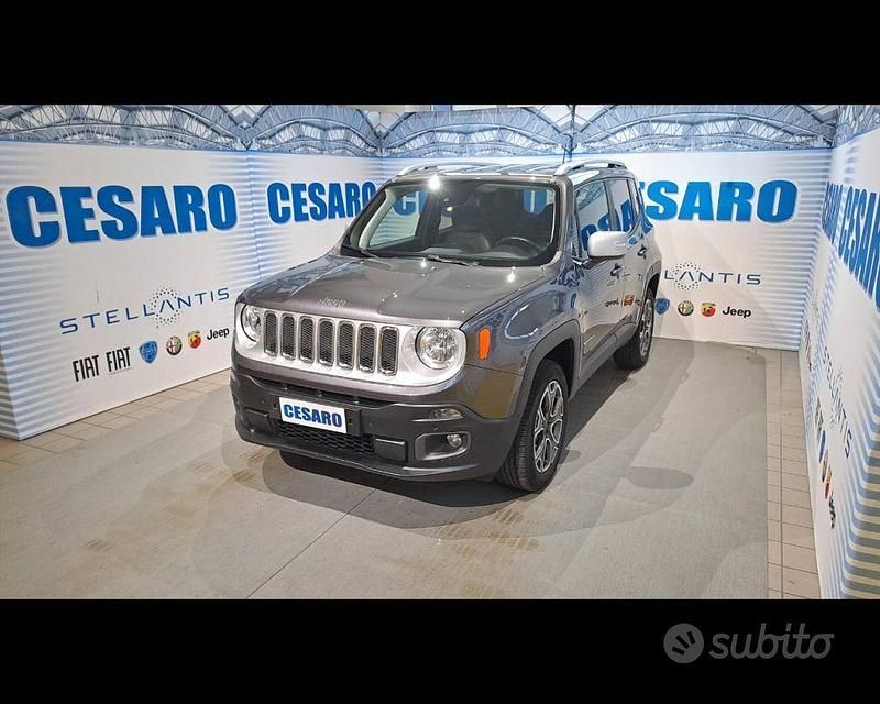 Usata Jeep Renegade Limited 140 CV (102 kW) 2018 Grigio SUV