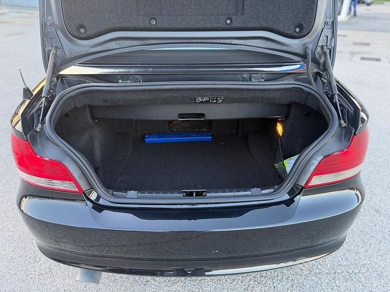 Usata BMW 120 Cabriolet 177 CV (130 kW) 2008 Nero Cabrio