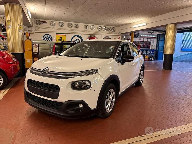 Usata Citroën C3 Feel 83 CV (61 kW) 2018 Bianco Furgone