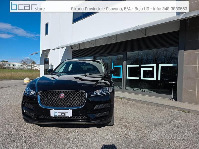 Usata Jaguar F-Pace Pure 180 CV (132 kW) 2018 Nero SUV