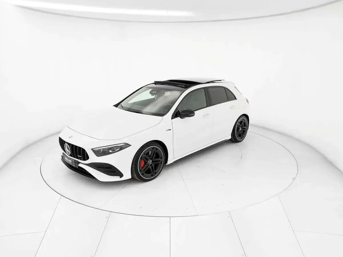 Usata Mercedes A35 AMG AMG Line Premium 306 CV (225 kW) 2023 Bianco Berlina