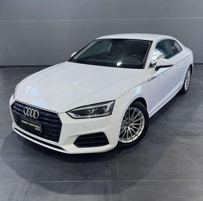 Usata Audi A5 Design 190 CV (139 kW) 2017 Bianco Coupé