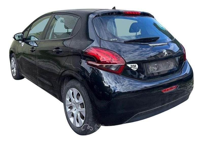 Usata Peugeot 208 Active 68 CV (50 kW) 2018 Nero Utilitaria