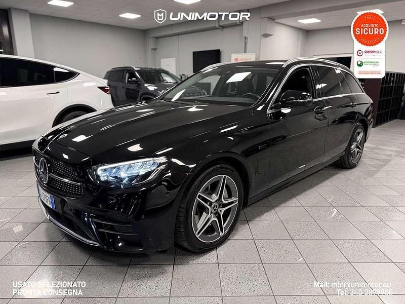 Usata Mercedes E300 Premium 194 CV (142 kW) 2020 Nero Station wagon