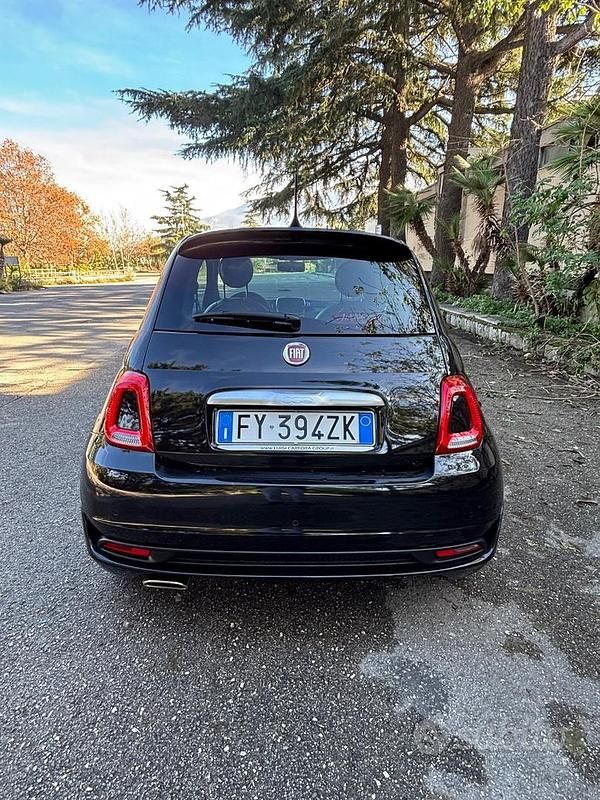 Usata Fiat 500 Rockstar 69 CV (50 kW) 2019 Nero Utilitaria