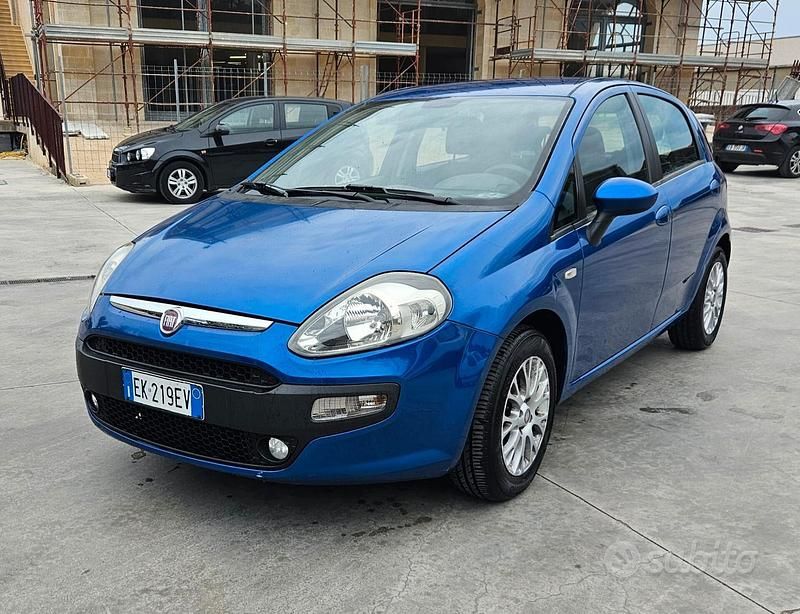 Usata Fiat Punto Evo S 75 CV (55 kW) 2011 Blu Utilitaria
