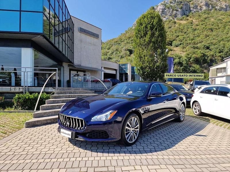 Usata Maserati Quattroporte 275 CV (202 kW) 2017 Blu Berlina