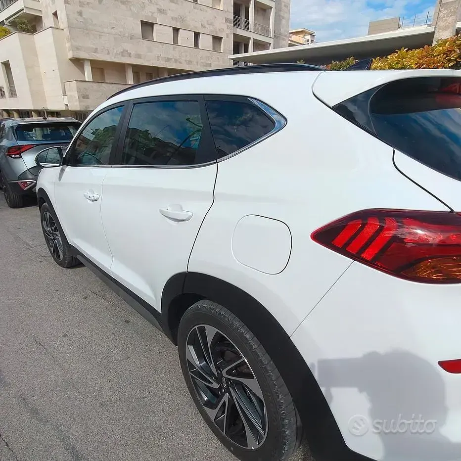 Usata Hyundai Tucson 136 CV (100 kW) 2018 Bianco SUV