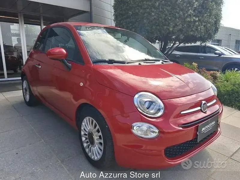 Usata Fiat 500 Pop 69 CV (50 kW) 2017 Rosso Berlina
