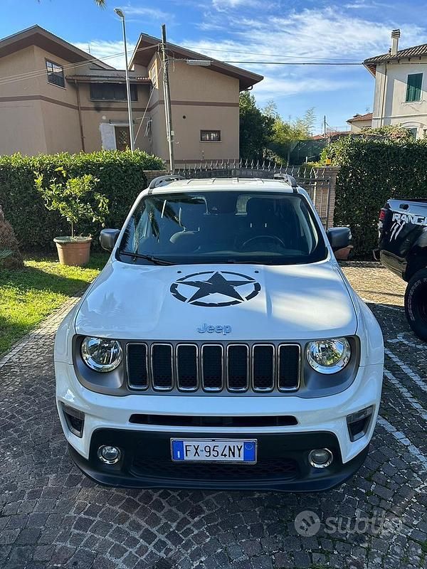 Usata Jeep Renegade Limited 120 CV (88 kW) 2019 Bianco SUV