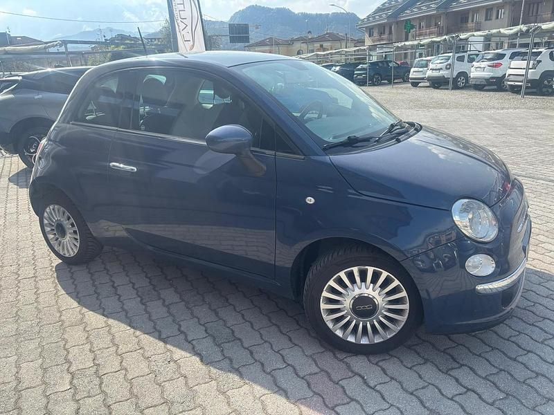 Usata Fiat 500 Lounge 95 CV (69 kW) 2014 Blu Berlina