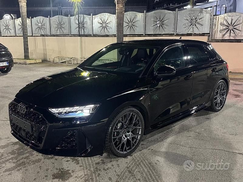 Usata Audi A3 Performance 400 CV (294 kW) 2025 Nero Berlina