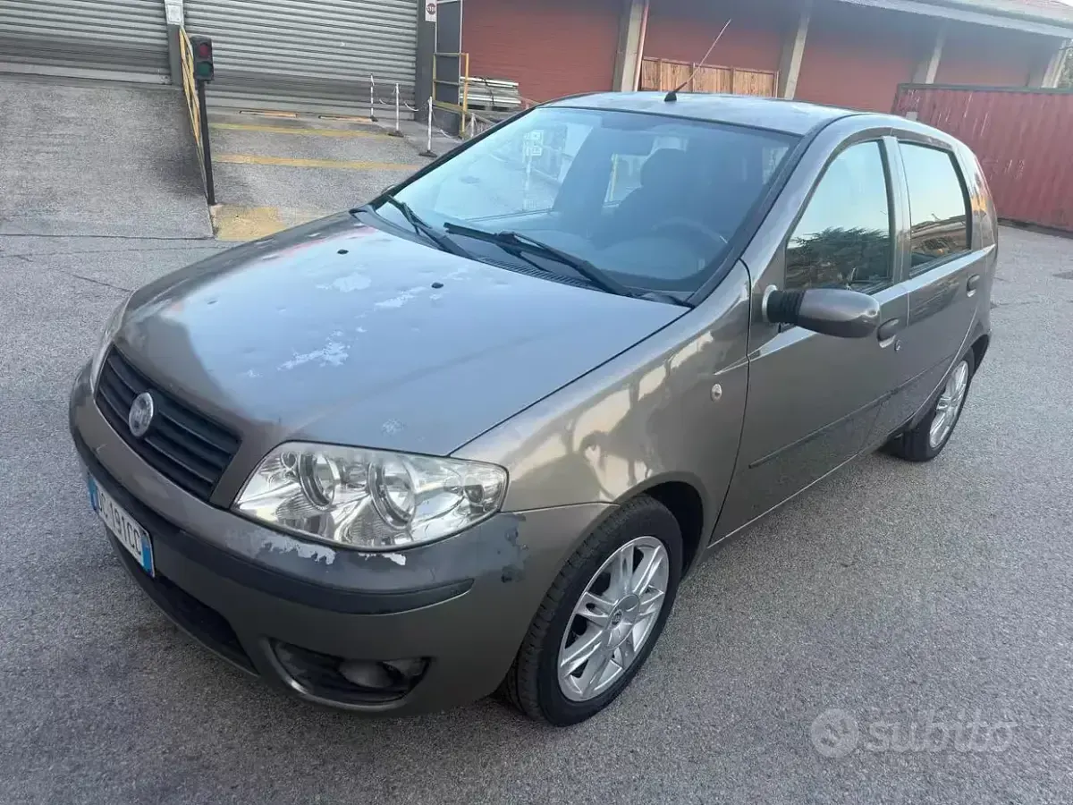 Usata Fiat Punto Dynamic 69 CV (50 kW) 2006 Grigio Utilitaria