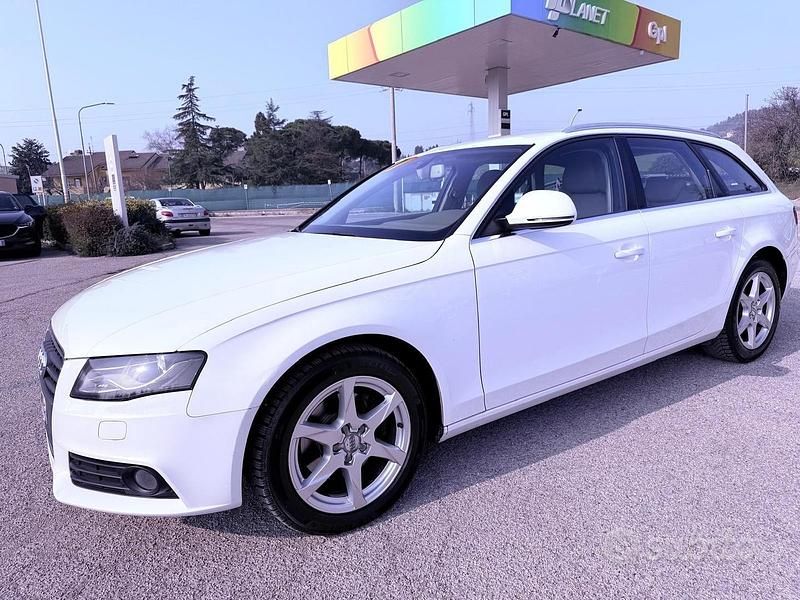 Usata Audi A4 Advanced 143 CV (105 kW) 2008 Bianco Berlina