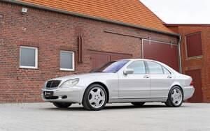 Usata Mercedes S55 AMG AMG 360 CV (264 kW) 2000 Argento Berlina