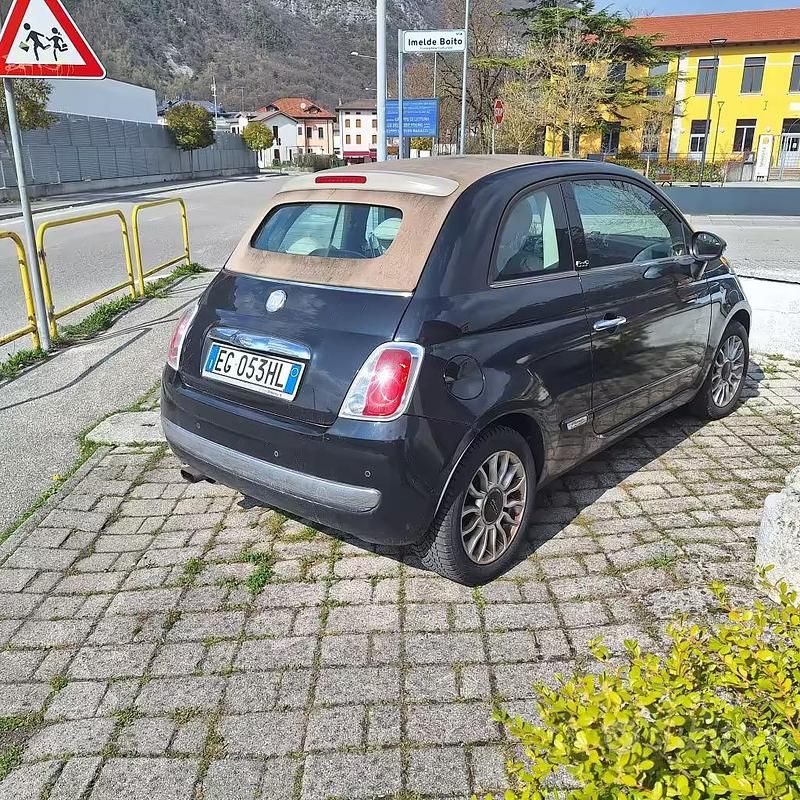 Usata Fiat 500 75 CV (55 kW) 2011 Cabrio