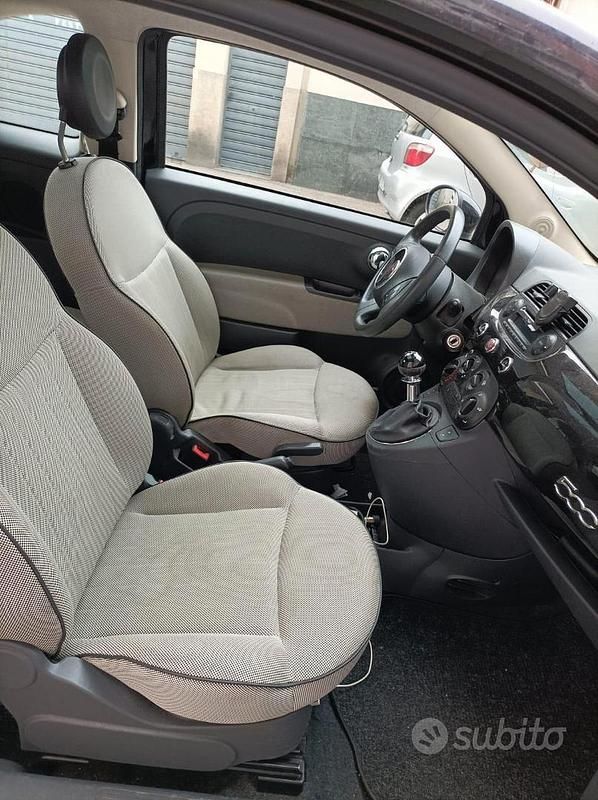 Usata Fiat 500 69 CV (50 kW) 2010 Nero Utilitaria