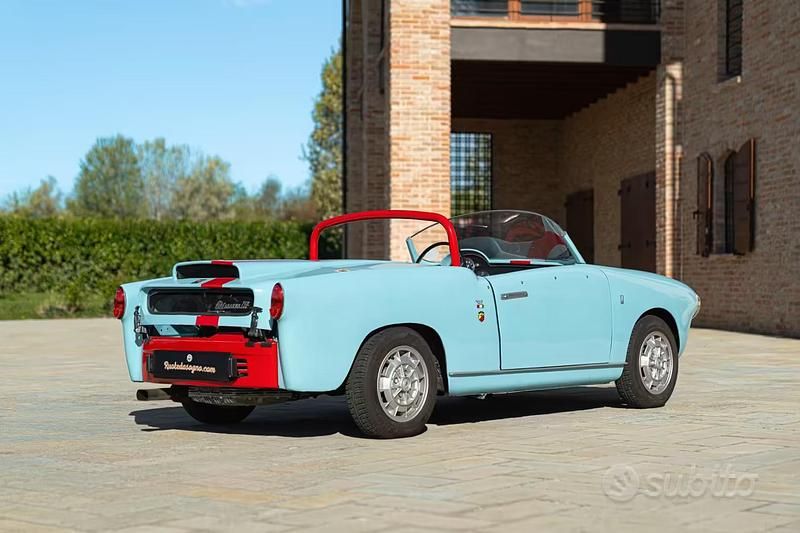 Usata Fiat 750 Abarth 41 CV (30 kW) 1950 Blu Cabrio