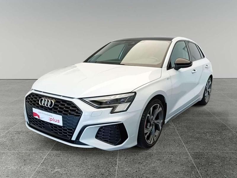 Usata Audi A3 Sportback S-Line 150 CV (110 kW) 2023 Bianco Utilitaria