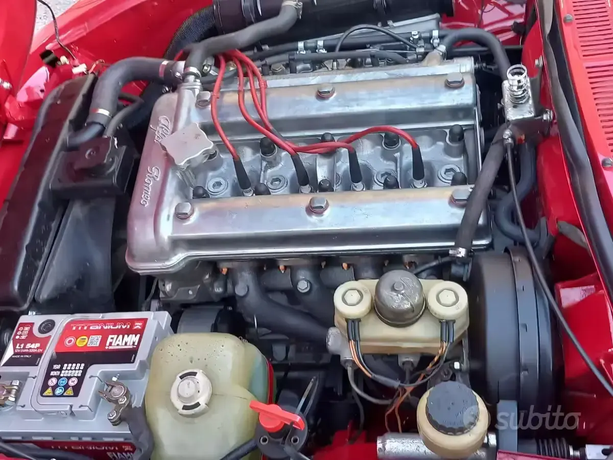 Usata Alfa Romeo Spider 1981 Rosso Cabrio