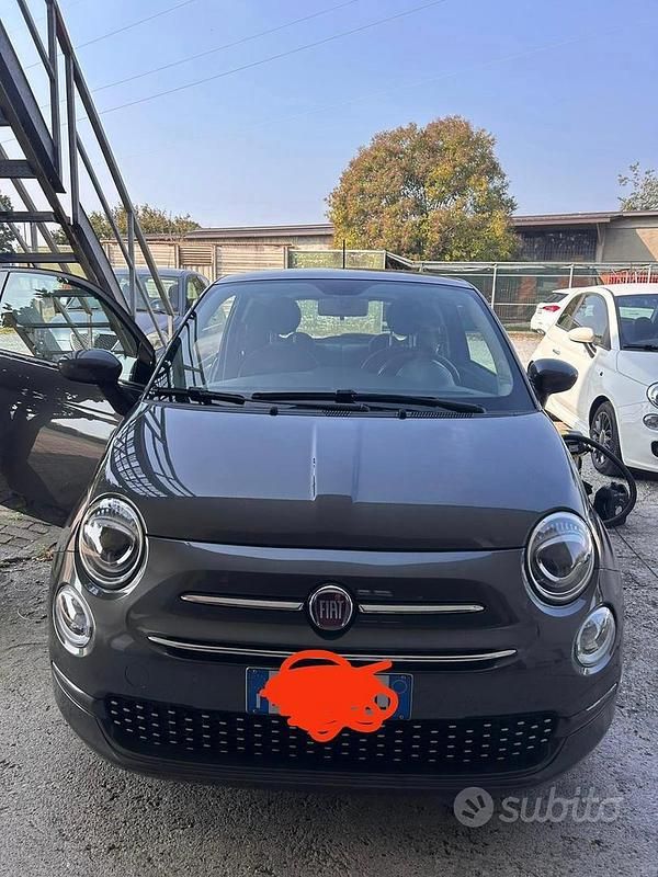 Usata Fiat 500 Lounge 69 CV (50 kW) 2018 Grigio Utilitaria