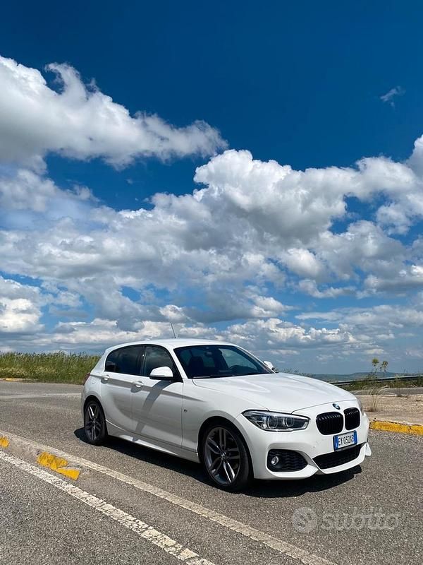 Usata BMW 118 M Sport 150 CV (110 kW) 2015 Bianco Utilitaria
