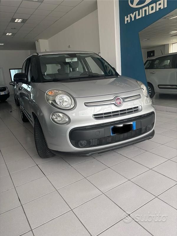 Usata Fiat 500L Lounge 85 CV (62 kW) 2015 Argento Monovolume