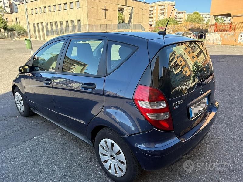 Begagnad Mercedes A160 Avantgarde 82 HK (60 kW) 2006 Blå Sedan