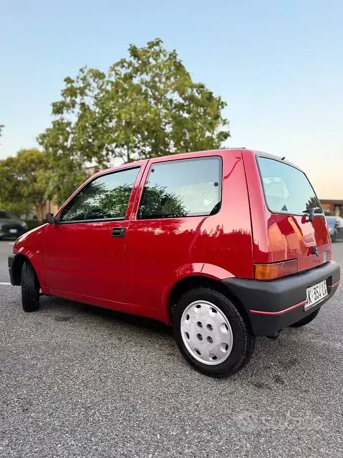 Usata Fiat 500 39 CV (28 kW) 1996 Rosso Berlina