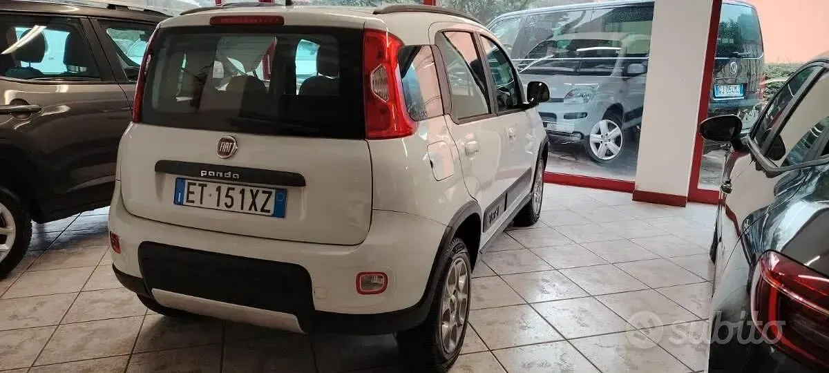 Usata Fiat Panda 4x4 75 CV (55 kW) 2014 Bianco Utilitaria