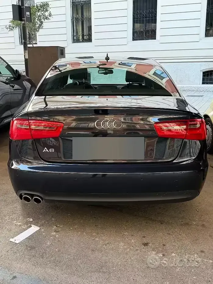 Usata Audi A6 177 CV (130 kW) 2013 Blu Berlina