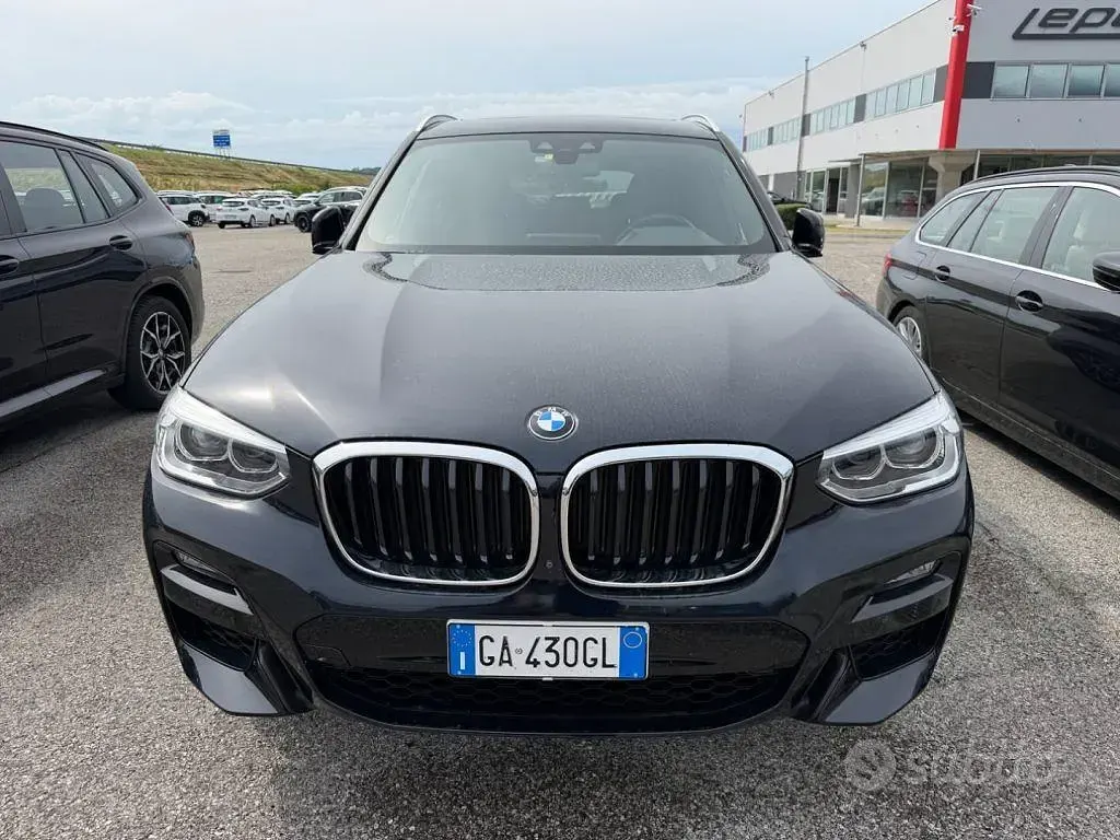 Usata BMW X3 M Sport 190 CV (139 kW) 2020 Nero SUV