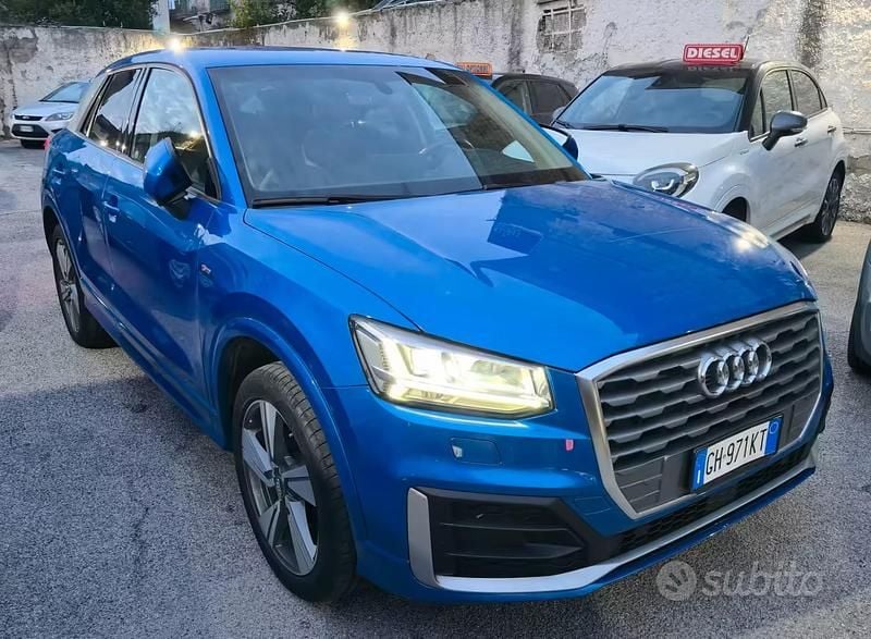 Usata Audi Q2 S-Line 116 CV (85 kW) 2020 Blu SUV
