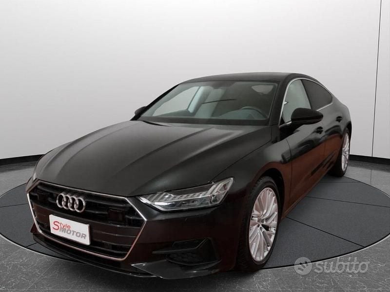 Usata Audi A7 245 CV (180 kW) 2020 Nero Berlina