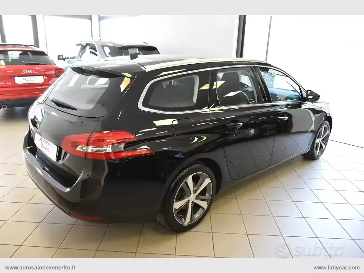 Usata Peugeot 308 Allure 131 CV (96 kW) 2018 Nero Station wagon