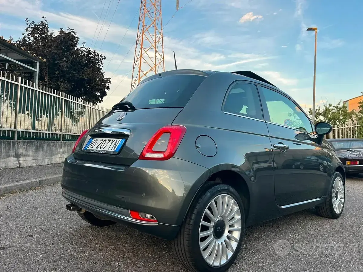 Usata Fiat 500 69 CV (50 kW) 2019 Grigio Berlina