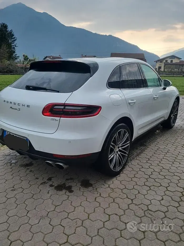 Usata Porsche Macan 250 CV (183 kW) 2014 Bianco SUV