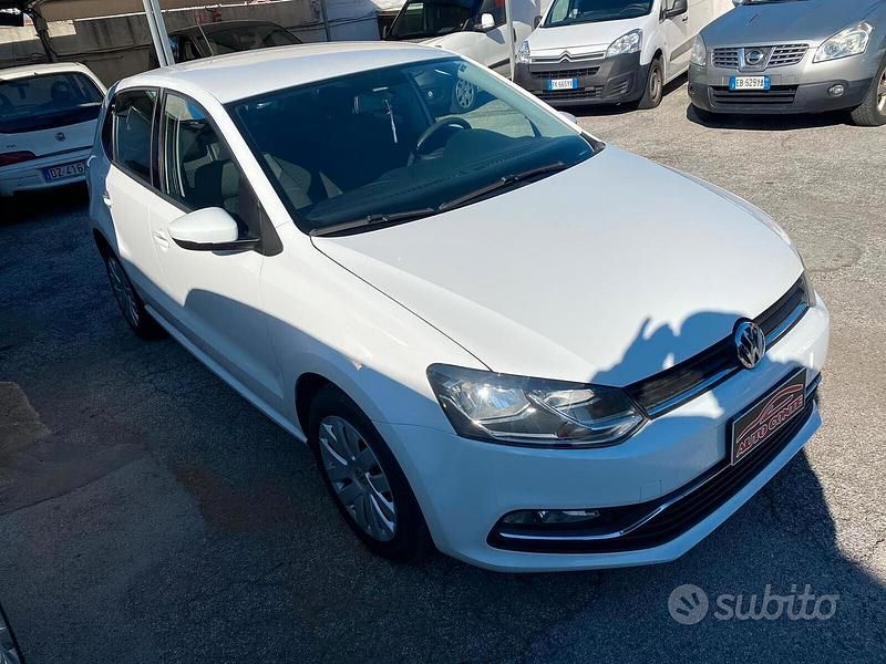 Usata VW Polo Trendline 75 CV (55 kW) 2014 Bianco Berlina