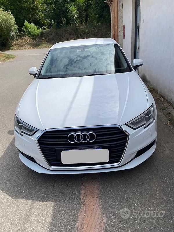 Usata Audi A3 110 CV (80 kW) 2018 Bianco Berlina