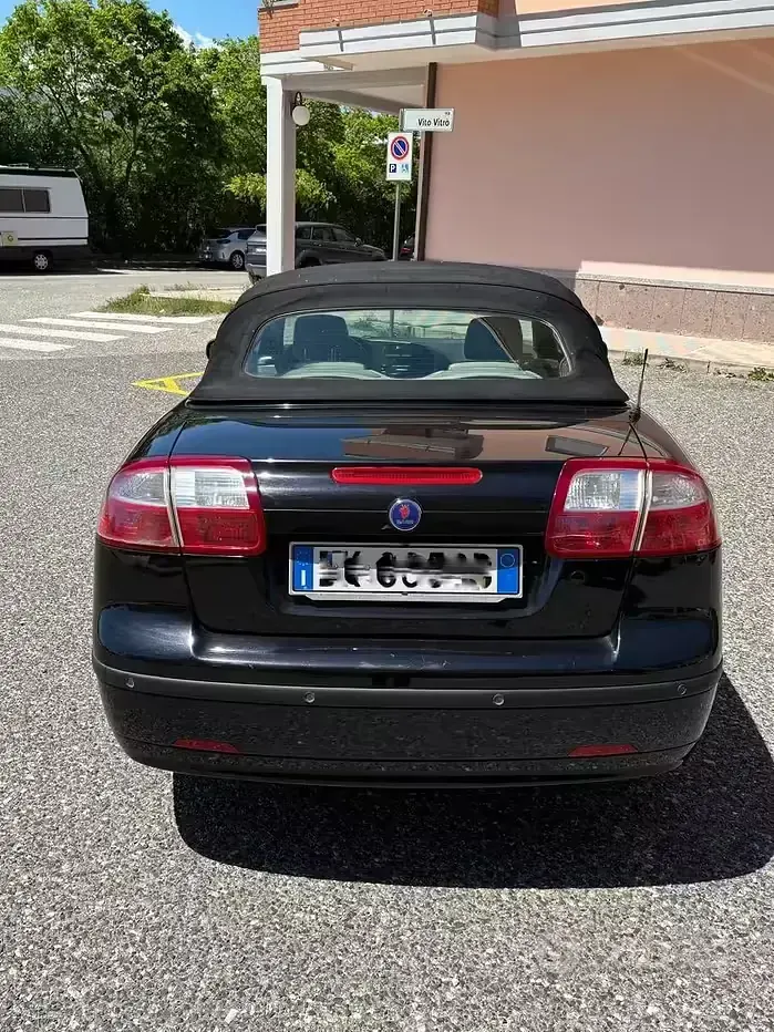 Usata Saab 9-3 Cabriolet 150 CV (110 kW) 2007 Blu Cabrio