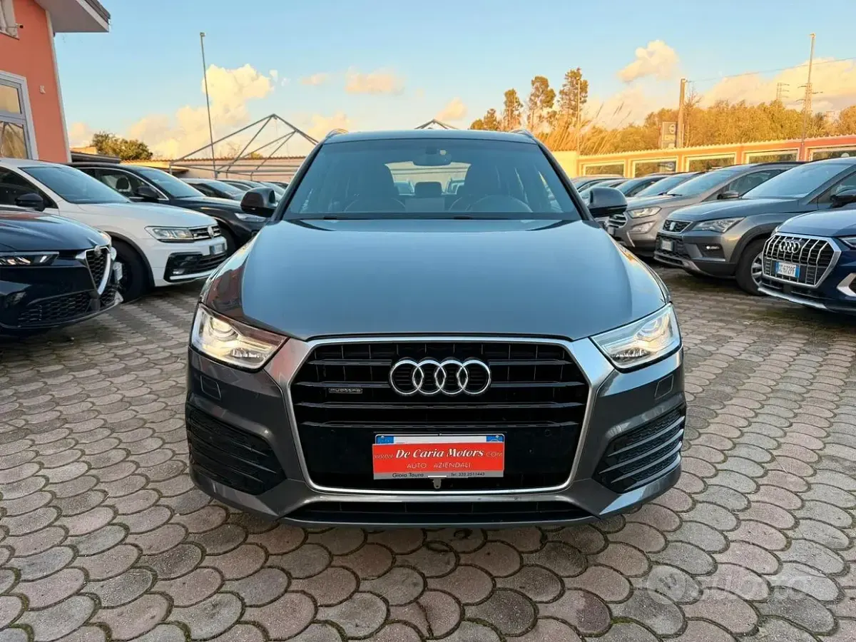 Usata Audi Q3 S-Line 150 CV (110 kW) 2016 Grigio SUV