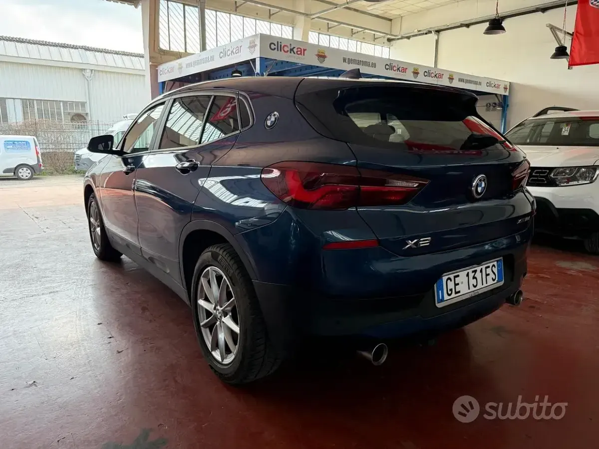 Begagnad BMW X2 Advantage 150 HK (110 kW) 2021 Blå SUV