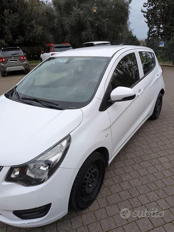 Usata Opel Karl 73 CV (53 kW) 2017 Bianco Utilitaria