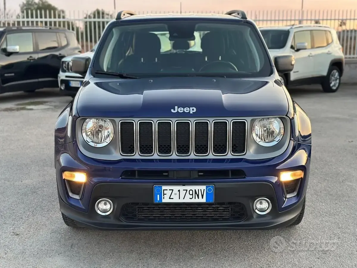 Usata Jeep Renegade Limited 120 CV (88 kW) 2020 Bluazzurro SUV