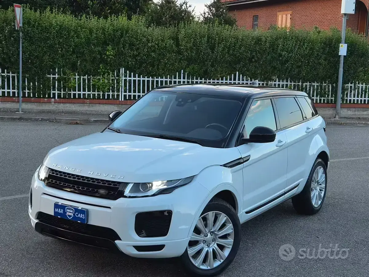 Usata Land Rover Range Rover evoque SE Dynamic 150 CV (110 kW) 2017 Bianco SUV