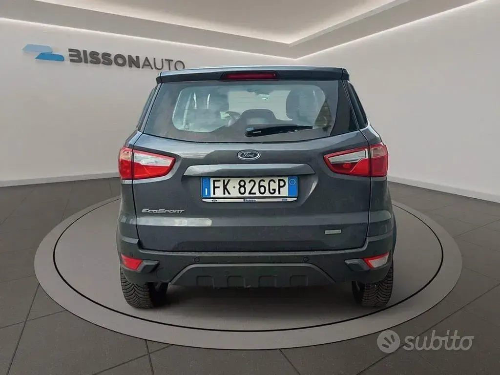 Usata Ford Ecosport 125 CV (91 kW) 2017 Grigio metallizzato SUV